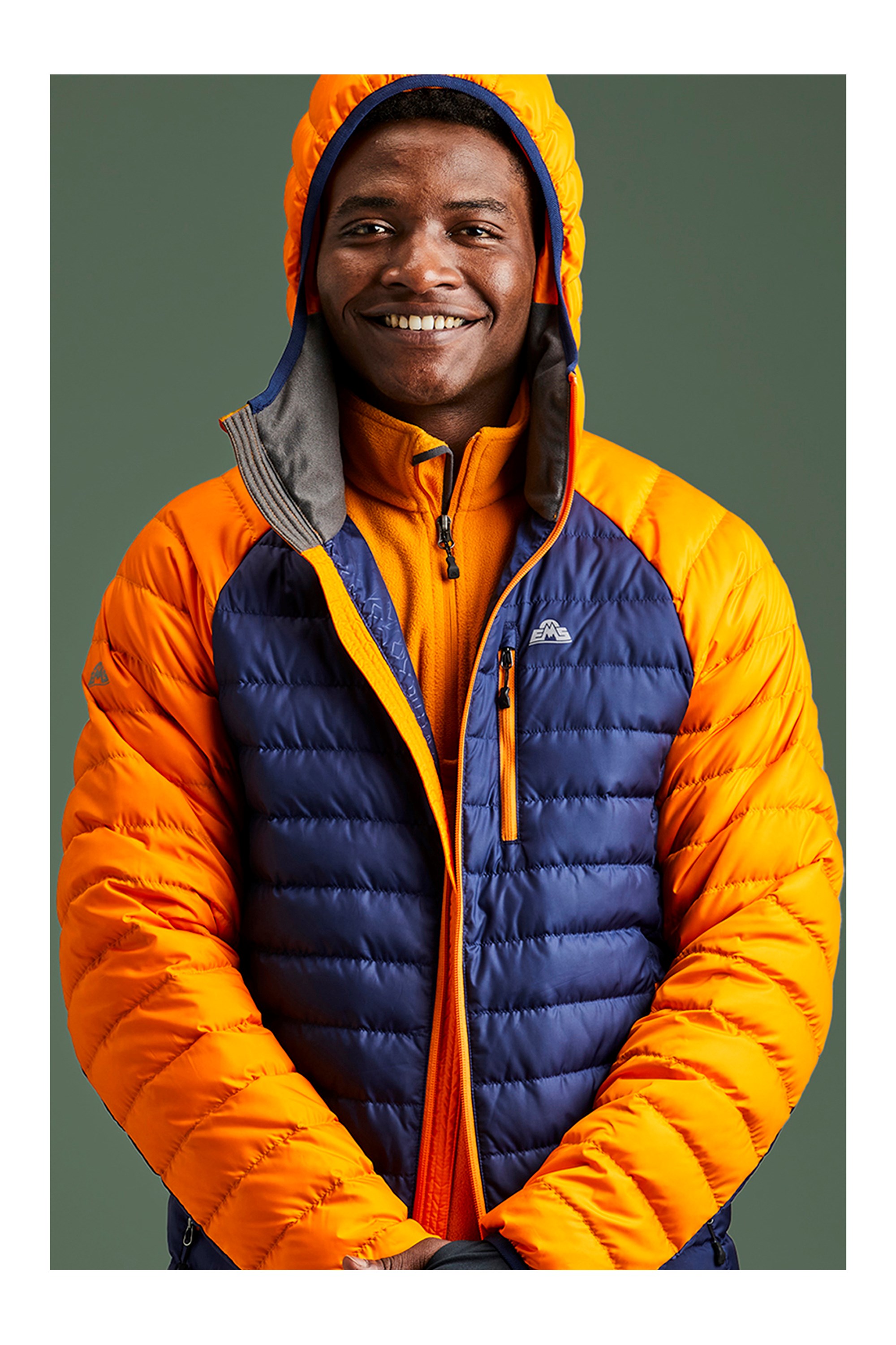 EMS Mens Featherpack Hooded Jacket