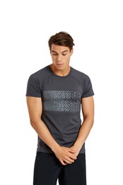 T-shirt Radiate Gris Anthracite