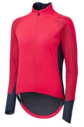 Endurance Mistral Womens Softshell Cycling Jacket Pink