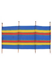 4 Pole Beach Windbreak (120 x 210cm) Blue