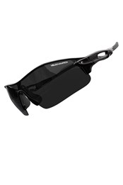 Warp Sports Sunglasses Plus 2 Spare Lenses Black