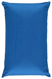 Memory Foam Travel and Maternity Pillow Blue