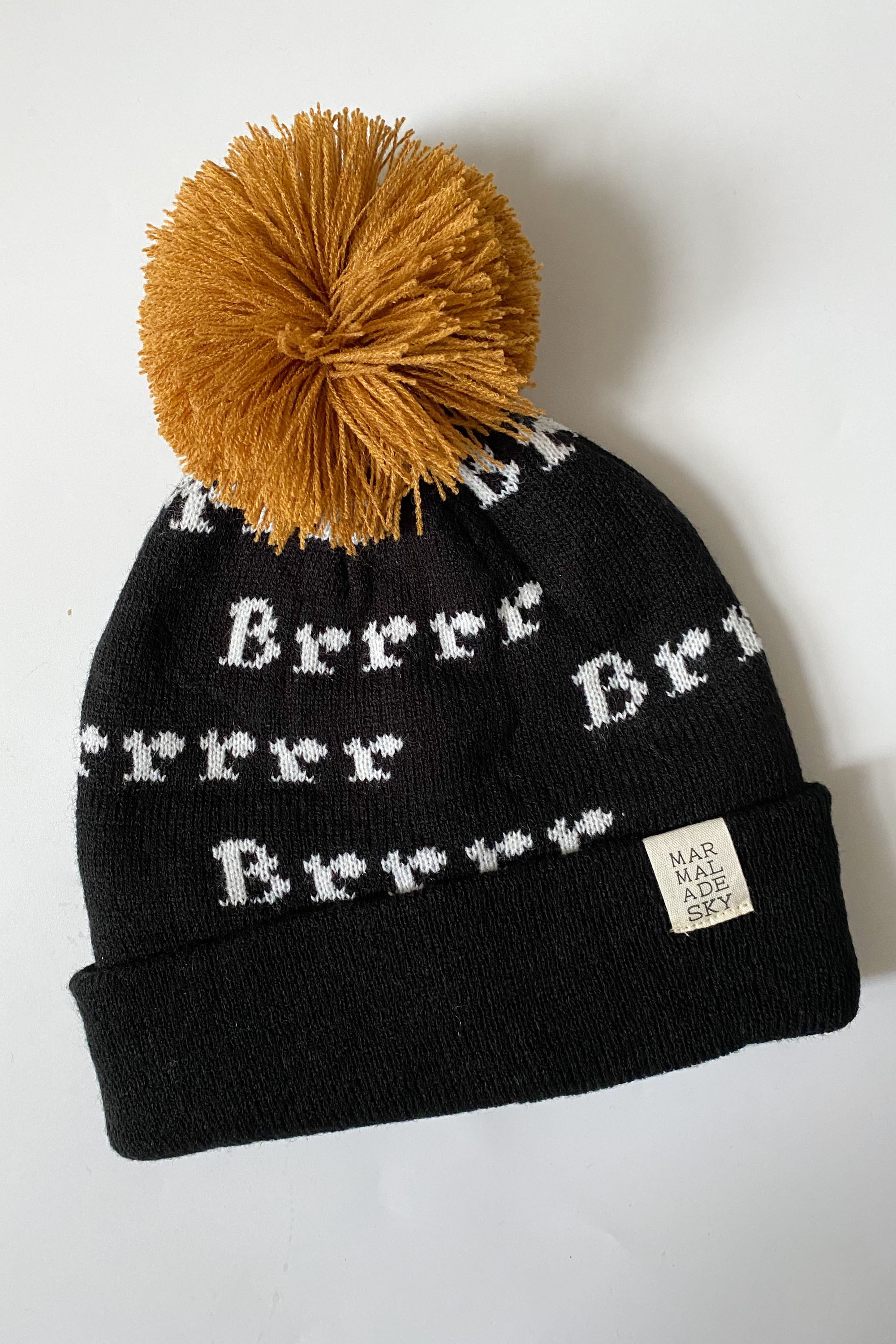 Brrrr Baby Knitted Pom Pom Hat -