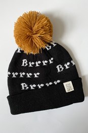 Brrrr Baby Knitted Pom Pom Hat Brrrr