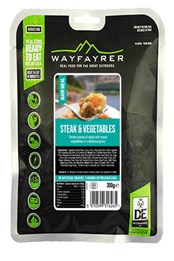 Steak & Vegetables 300g Eat Hot or Cold Pouch 300g