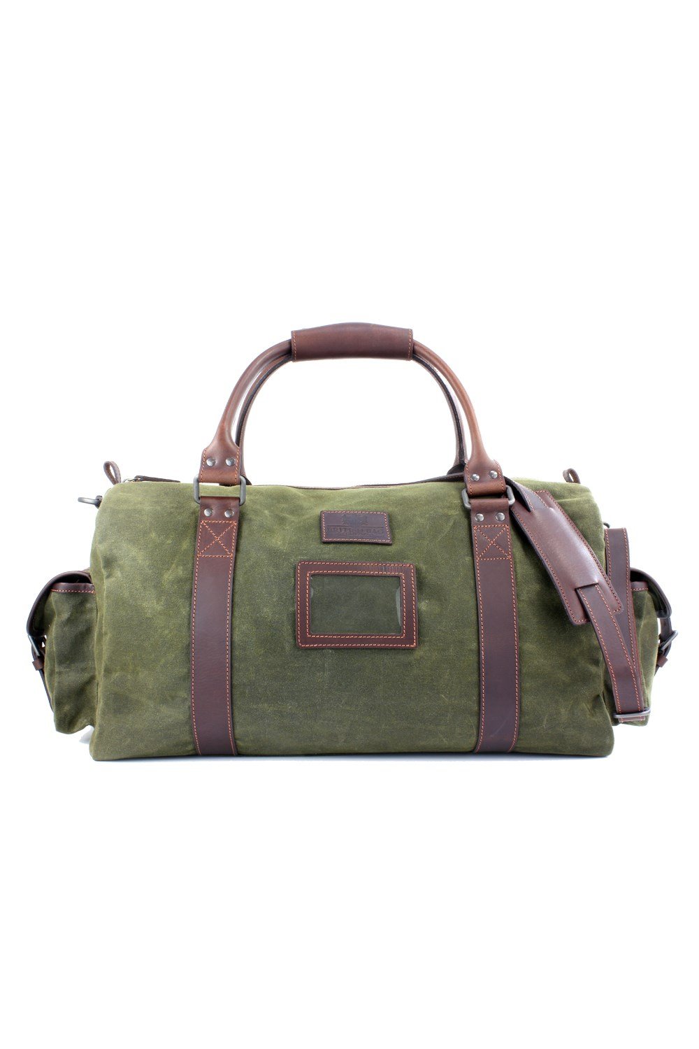 Mens Large Waxed Canvas Holdall -