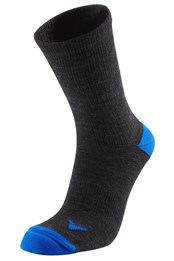 Merino Unisex Cycling Socks Black/Blue