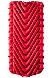 Insulated Static V Luxe Camping Sleeping Pad Red