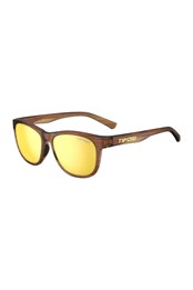 Swank Single Lens Sunglasses Woodgrain/Smoke Yellow
