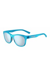 Swank Single Lens Sunglasses Crystal Sky/Smoke Bright Blue