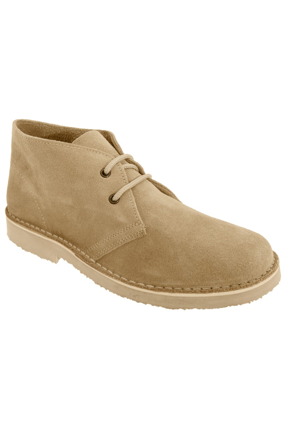 Mens Real Suede Desert Boots -