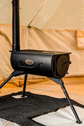 Portable Woodburning Stove Black