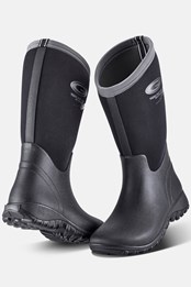 Tideline Womens Wellies Black