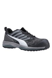 Charge Low Mens Safety Trainers Black/Grey