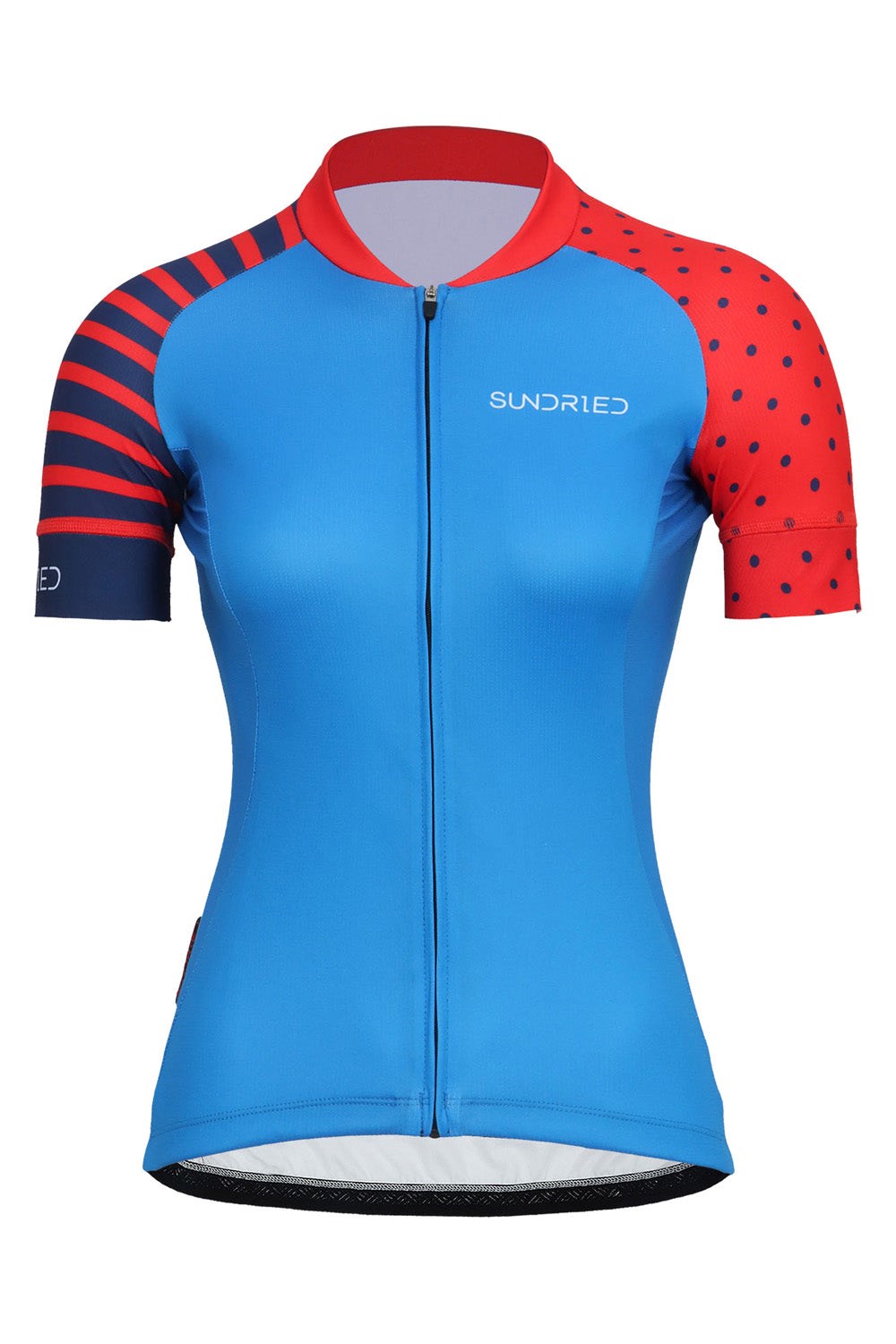 Spots & Stripes Womens Cycle Jersey -