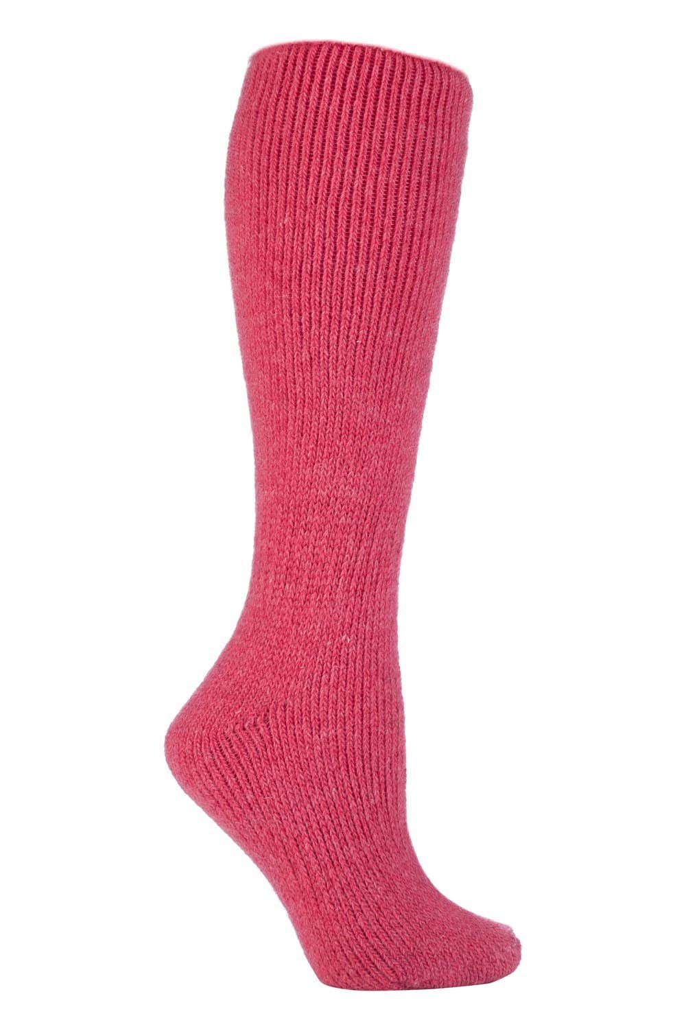 Womens Knee High Thermal Wool Rich Socks -