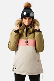 Riva Hypadri Womens Water Resistant Ski Jacket Olive