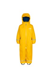 Forest Leader Kids Insulated PU Suit Yellow