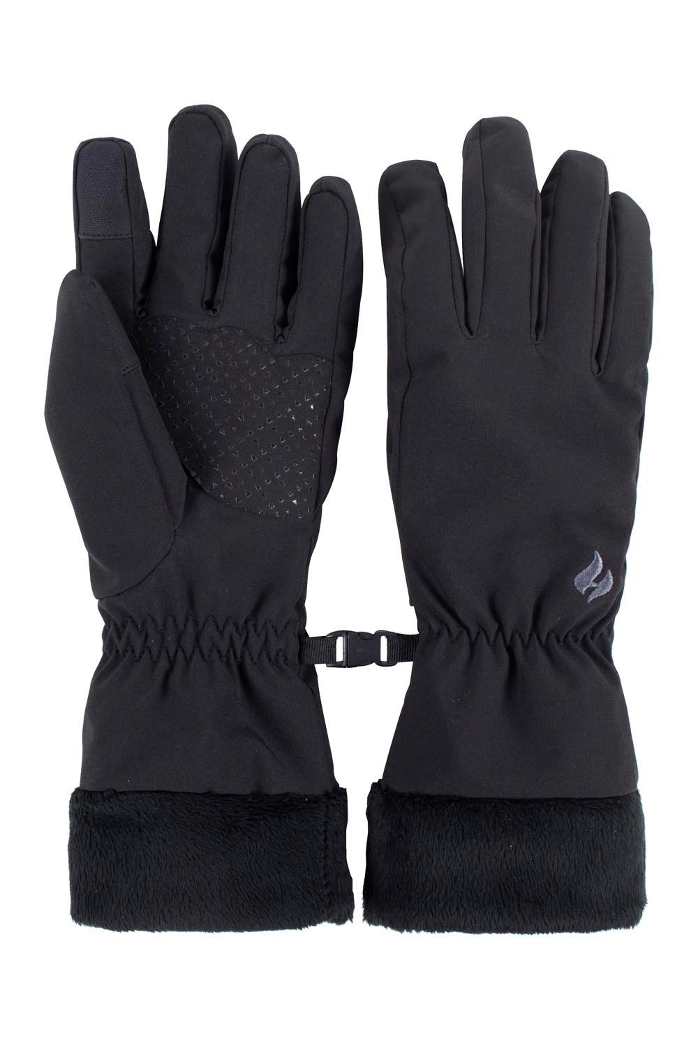 Womens Soft Shell Thermal Waterproof Gloves -