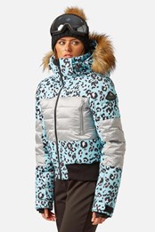 Fiore Hypadri Water Resistant Ski Jacket Disco Leopard