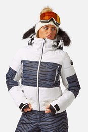 Fiore Hypadri Water Resistant Ski Jacket White