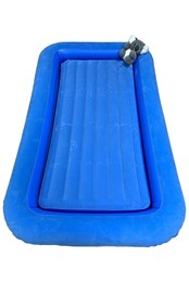 Kids Inflatable Portable Air Bed Blue