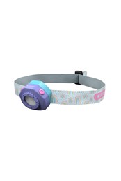 KidLED4R Rechargeable Adventure LED Head Torch Purple
