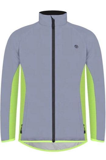 Reflective Mens Active Jacket Yellow
