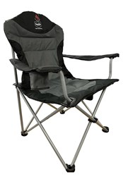 Camp Chair Pro XL Folding Heated Chair Charcoal