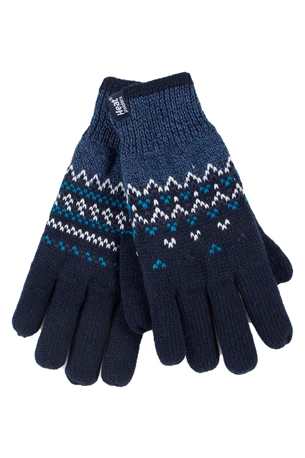 Womens Nordic Fairisle Thermal Gloves -