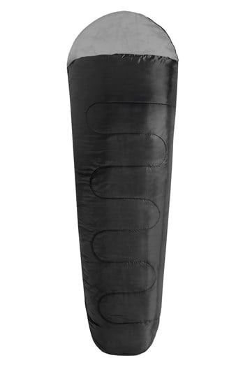 2 Season Lightweight Sleeping Bag 150 GSM Black