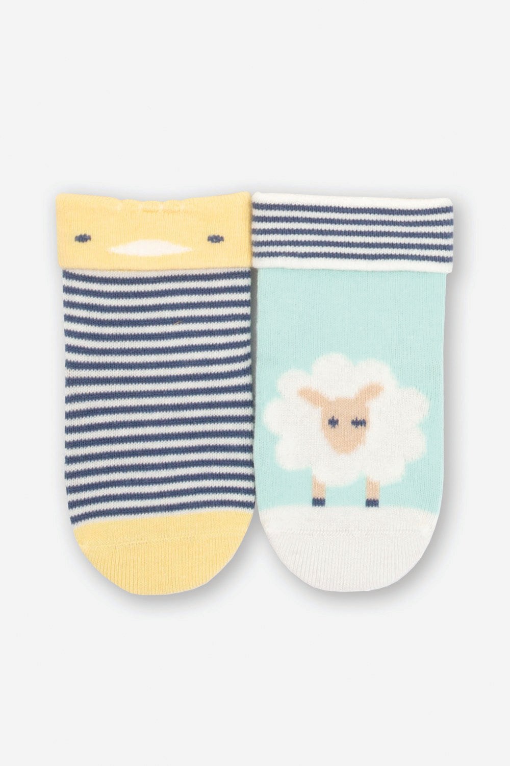 Duck and Sheep Baby Socks -