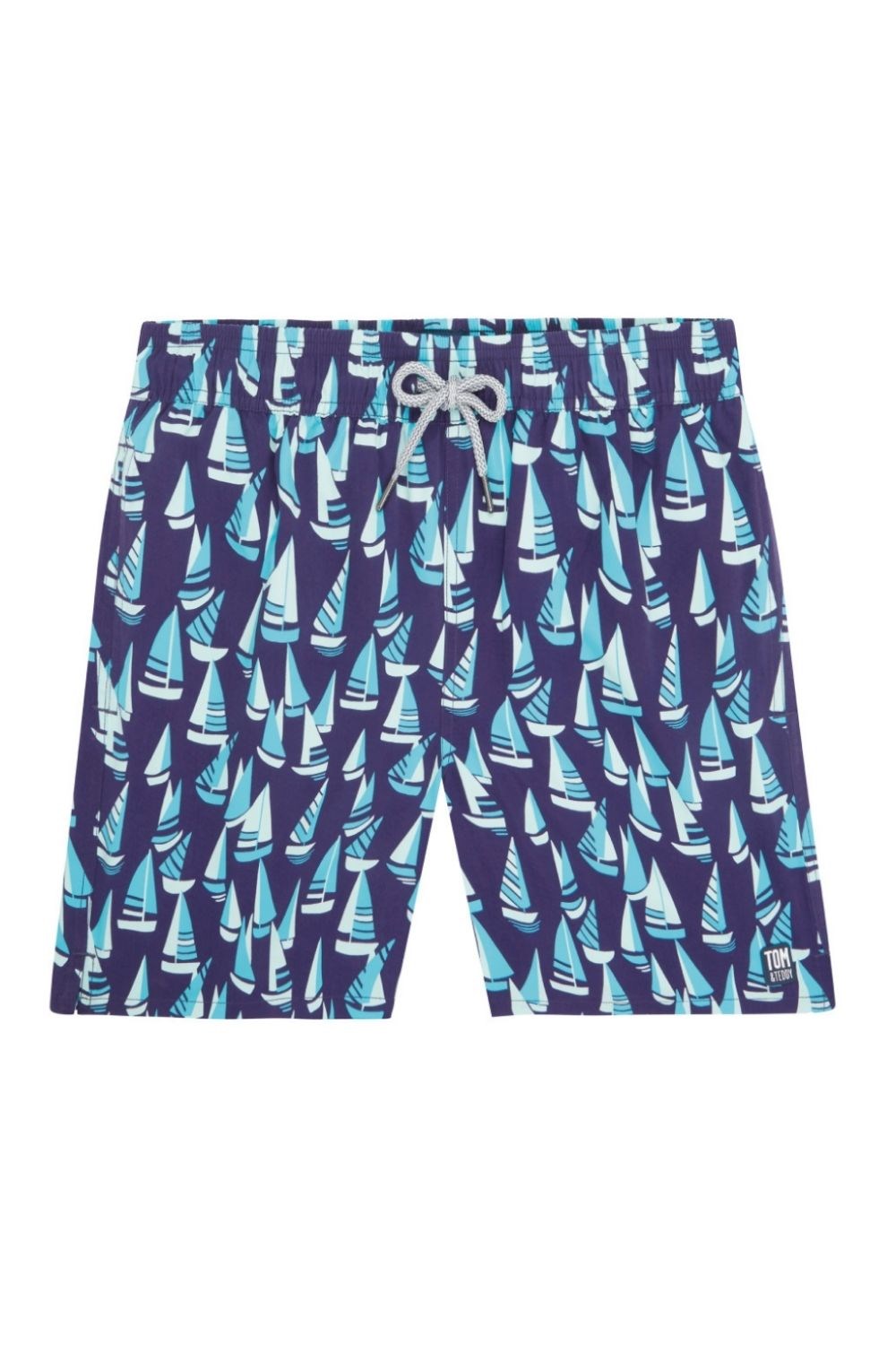 Mulberry & Sky Blue Boats Mens Swim Shorts | Mountain Warehouse GB