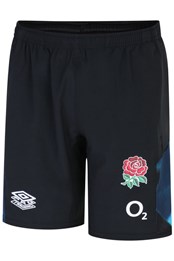 England Rugby Kids 22/23 Gym Shorts Black/Bachelor