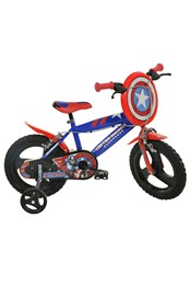 Dino Bikes 12/14" Captain America Kids Bike 14" Wheel