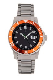 Admiralty Pro 200 Deep Diving Bracelet Watch Orange/Black