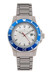 Admiralty Pro 200 Deep Diving Bracelet Watch Blue/White