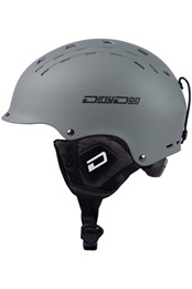 Solar Unisex Snow Helmet Matte Dark Grey