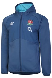 England Rugby Mens 22/23 Full Zip Jacket Ensign Blue/Bachelor