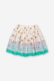 Lavender Love Kids Organic Cotton Skirt Multi