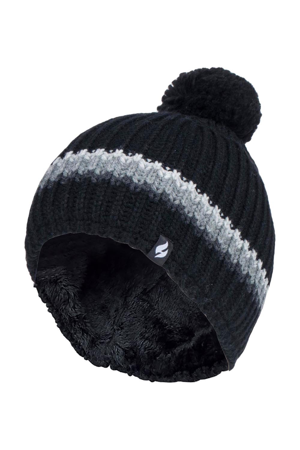 Mens Chunky Ribbed Knit Hat