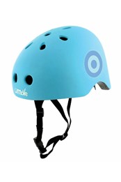 Neon Ramp Kids Bike Safety Helmet Blue