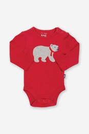 Polar Play Baby Bodysuit Red