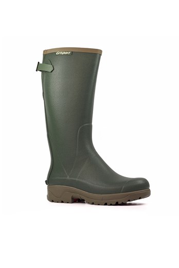 Stream II Mens 4mm Neoprene Lined Wellington GREEN