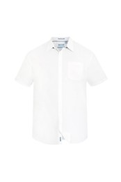 Delmar D555 Mens Kingsize Short Sleeve Shirt White