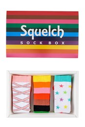 Set of 3 Mini Welly Socks in a Gift Box