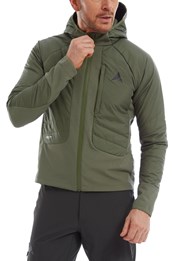 Esker Dune Mens Insulated Cycling Jacket Dark Olive
