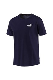 Essentials Logo Mens T-Shirt Peacoat