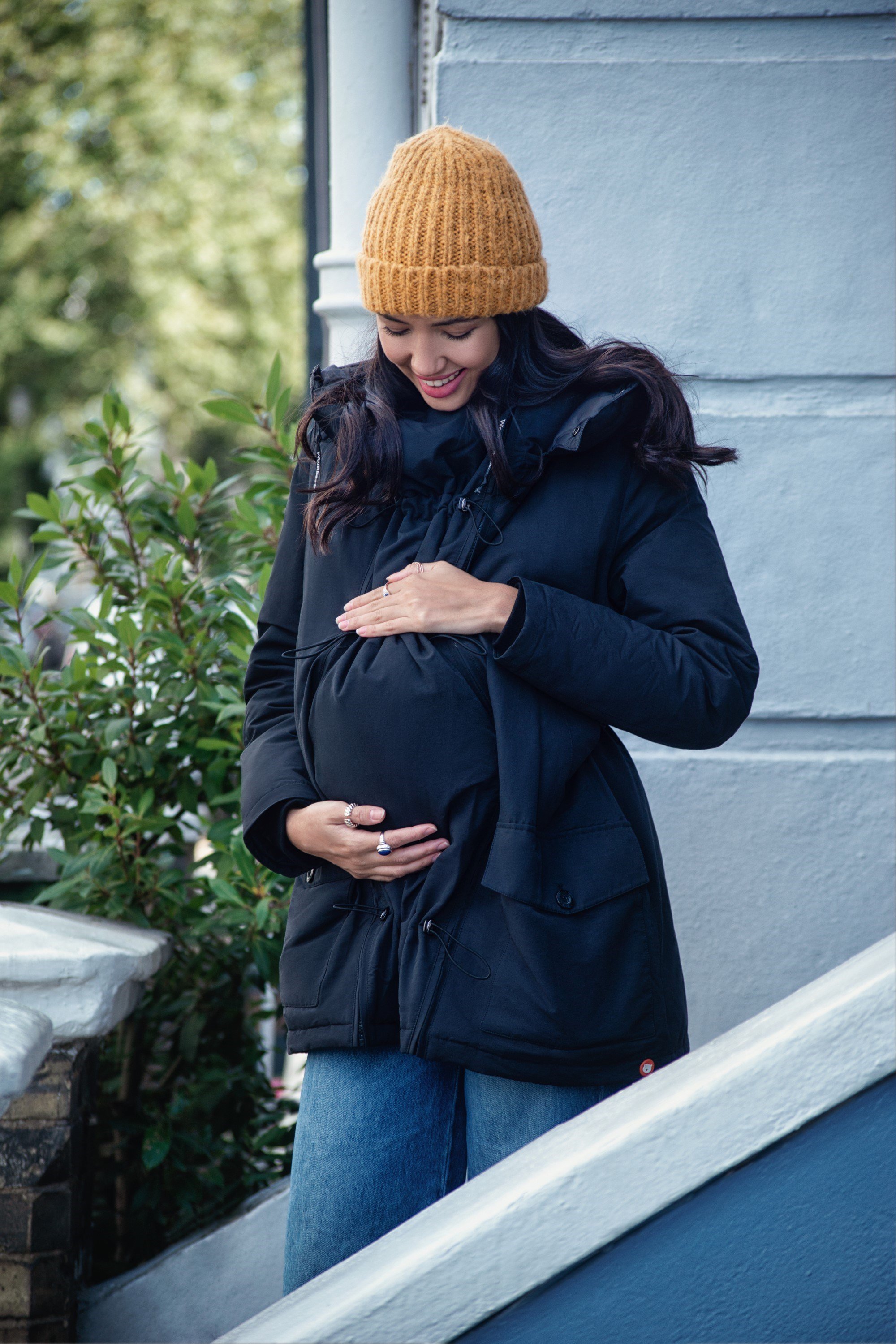 wombat maternity coat