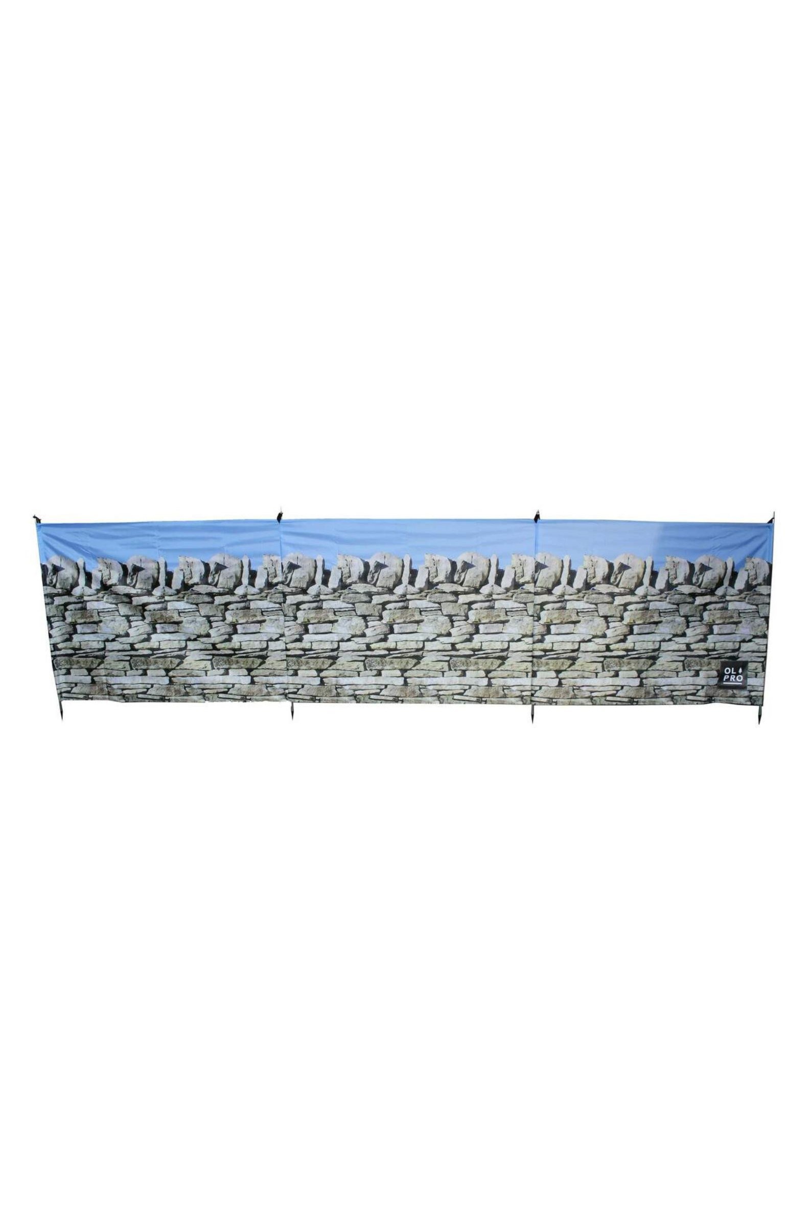 Stone Wall 4 Pole Compact Windbreak -